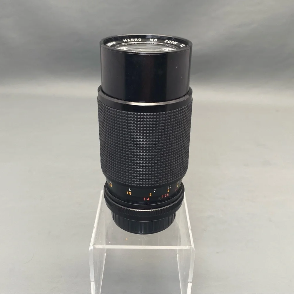 Gemini MC Zoom 80–200mm f/4.5 Macro – Minolta MD Mount – Vintage Untested